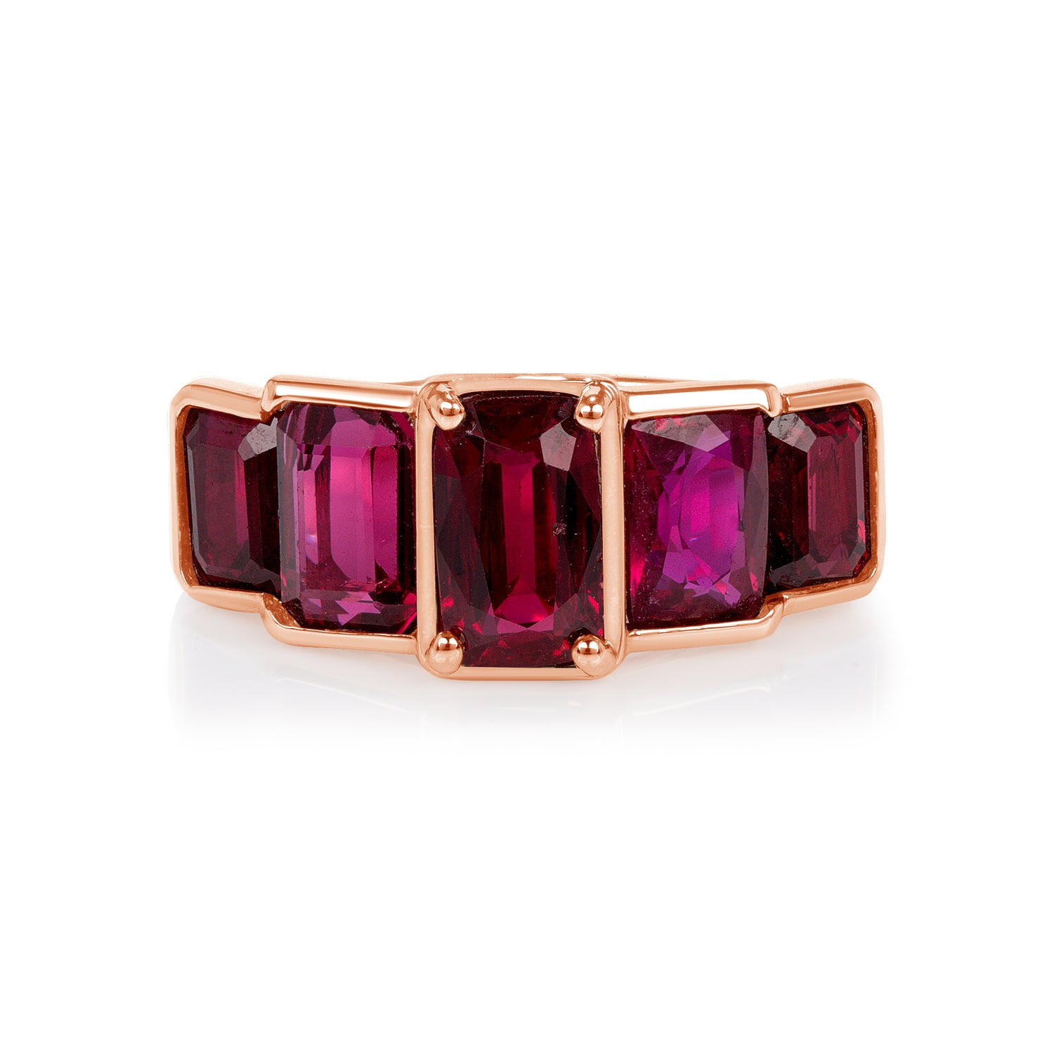 6.26CT Cushion Ruby Ring