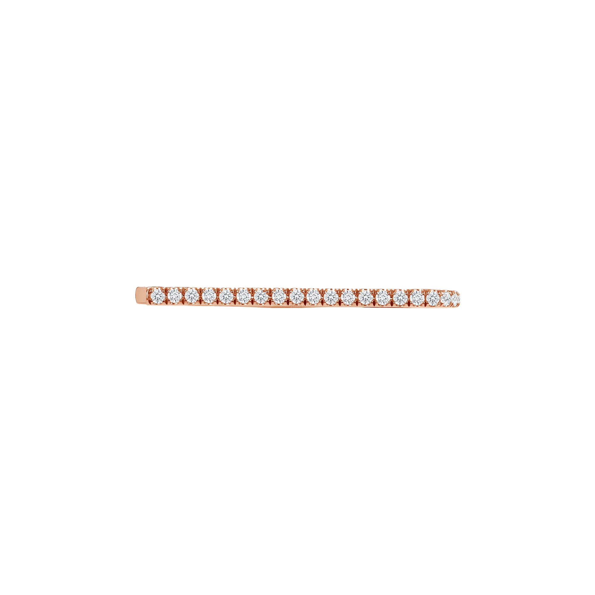 Round Brilliant Cut Diamond Tie Bar