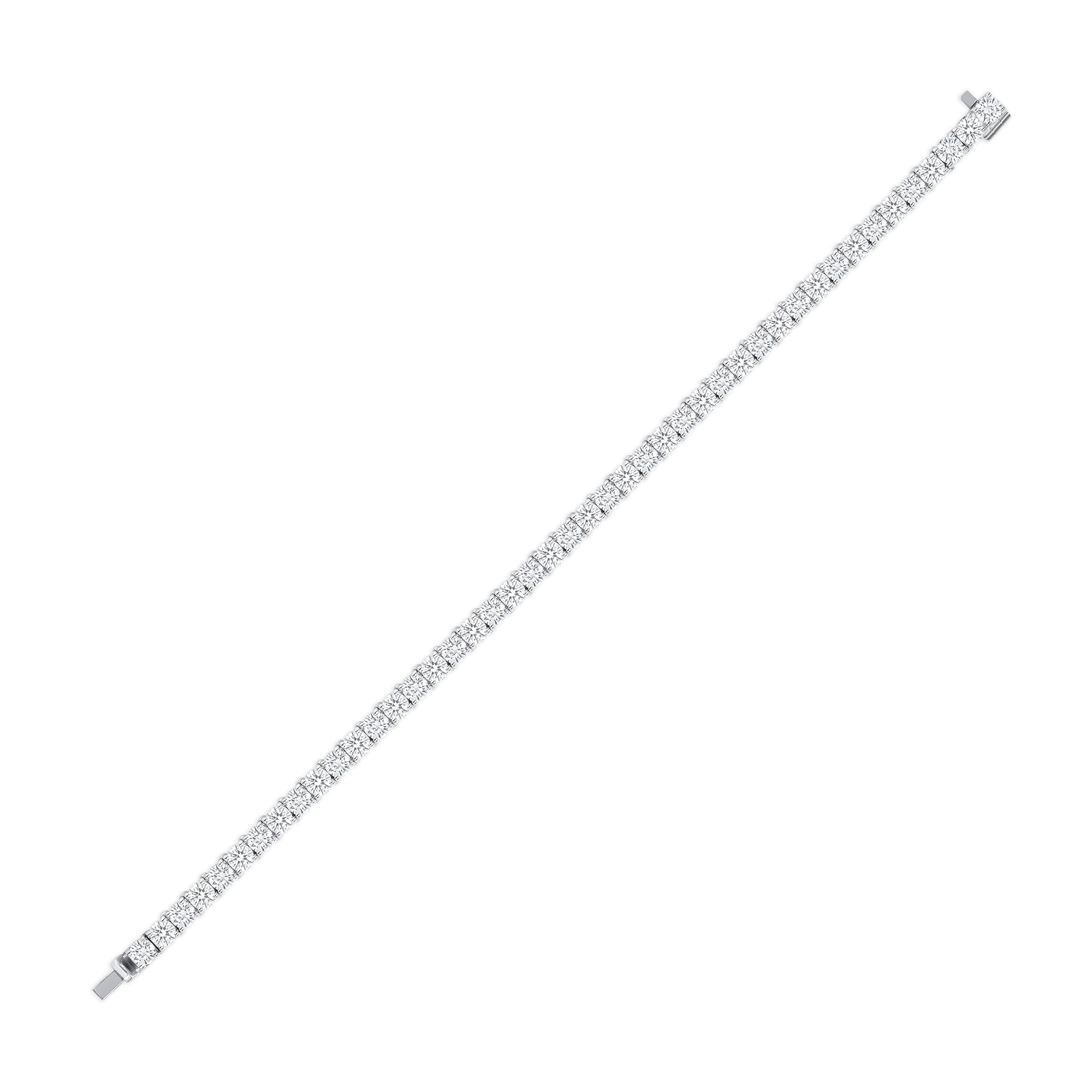 9.43CT Round Brilliant Diamond Tennis Bracelet