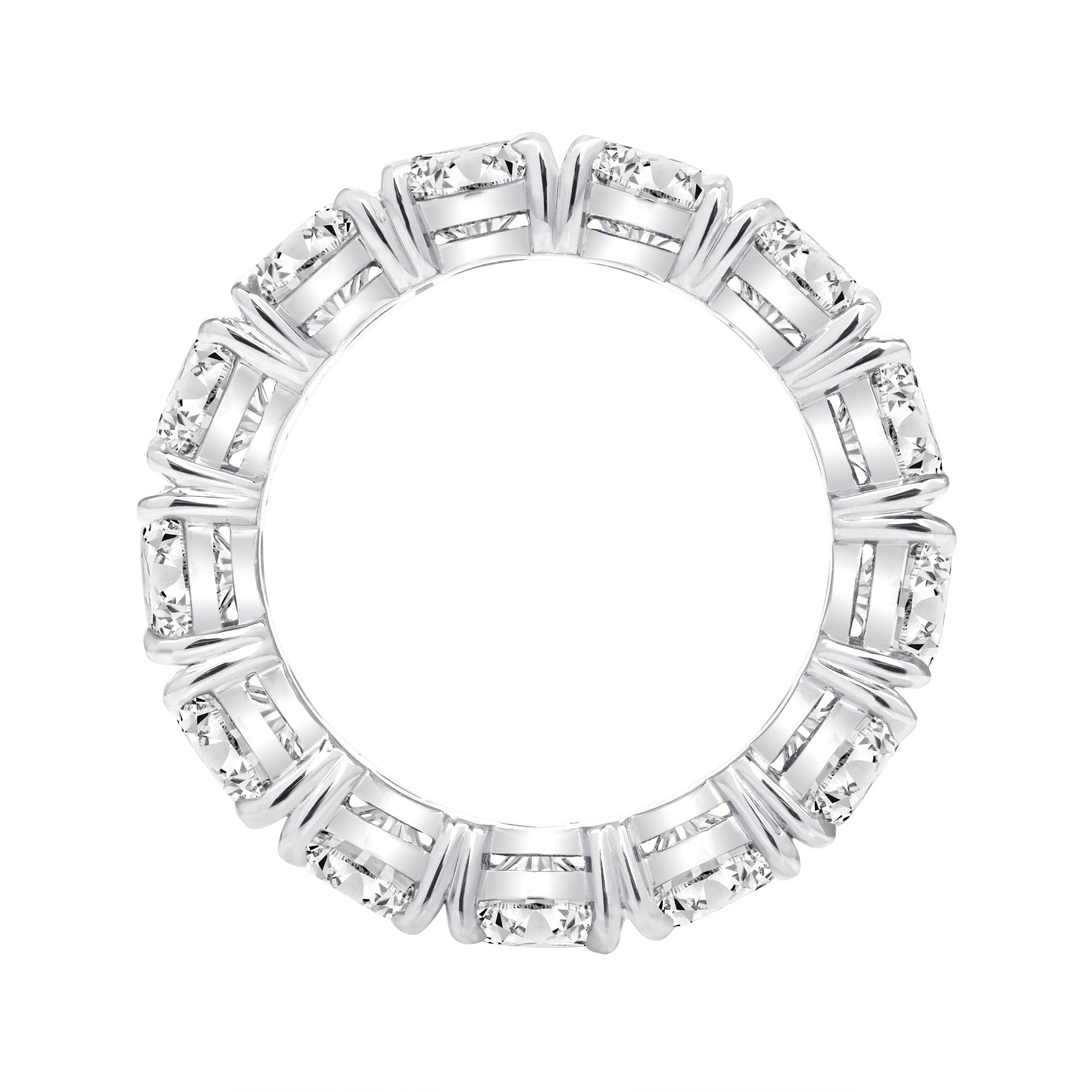 7.54CT. Round Brilliant Diamond Eternity Band