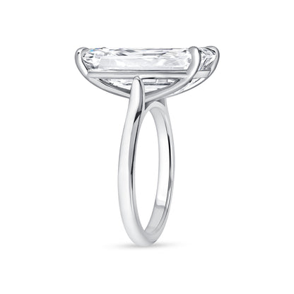 11CT Emerald Cut Diamond Ring