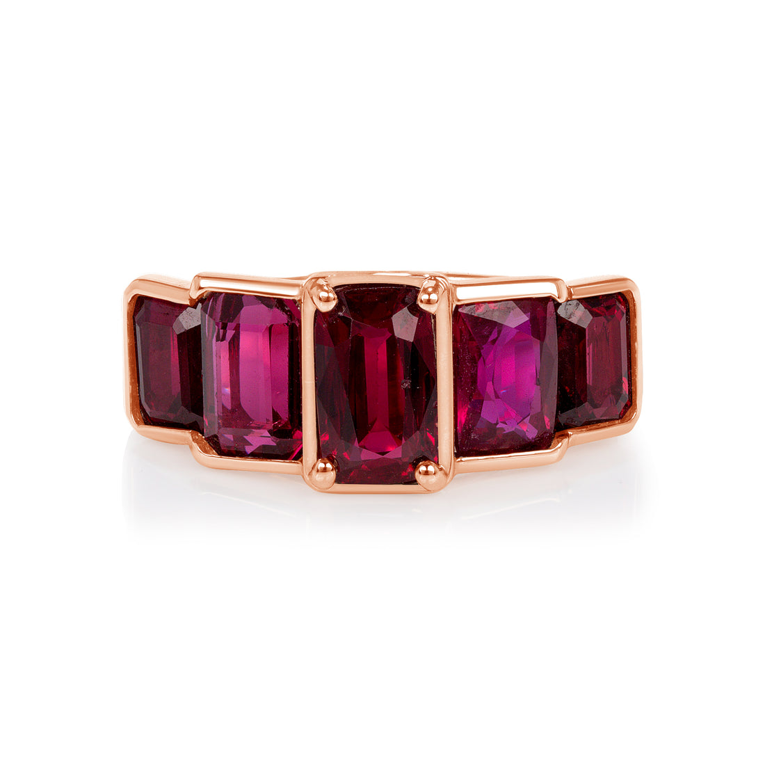 6.26CT Cushion Ruby Ring