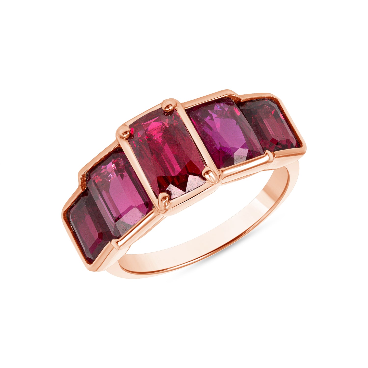 6.26CT Cushion Ruby Ring