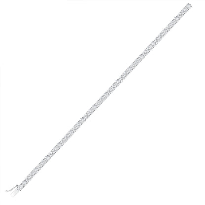 9.34CT Round Brilliant Diamond Tennis Bracelet