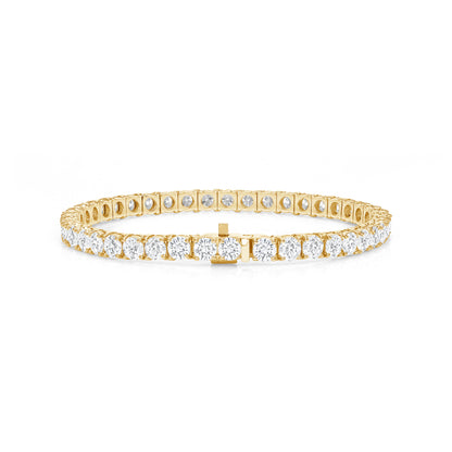 9.92CT Round Brilliant Diamond Tennis Bracelet