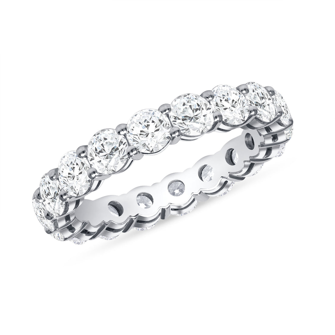 3.25CT. Round Brilliant Diamond Eternity Band