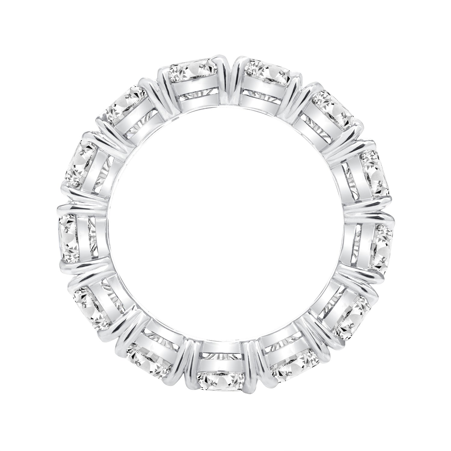 7.54CT. Round Brilliant Diamond Eternity Band